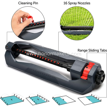 hot sale oscillating sprinkler Heavy Weight Base garden lawn sprinkler for farm and yard